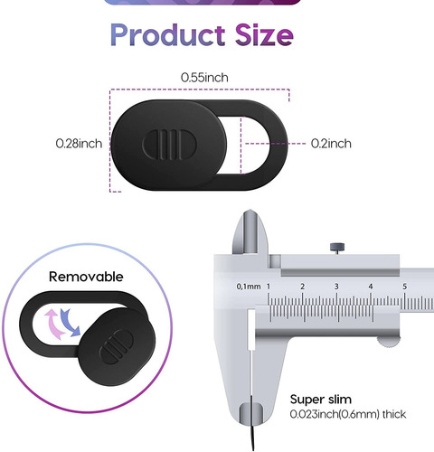 Cubierta Negra Deslizante Para Camara Multiusoprotectora Cubierta Negra Deslizante Para Camara Multiusoprotectora