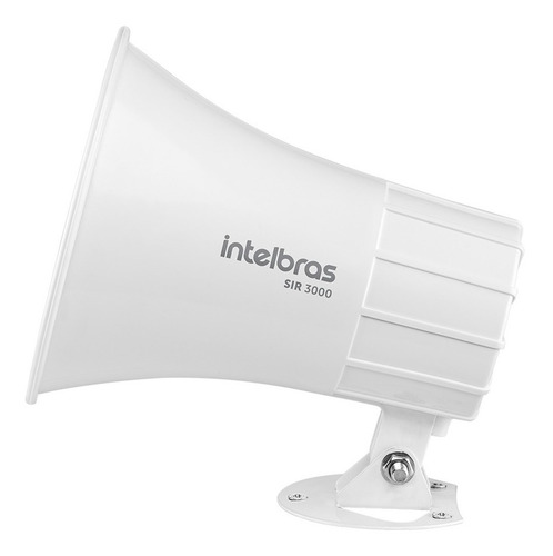 Sirena Alarma Intelbras Sir3000 Blanca 120db 1 Tono Anti-uv