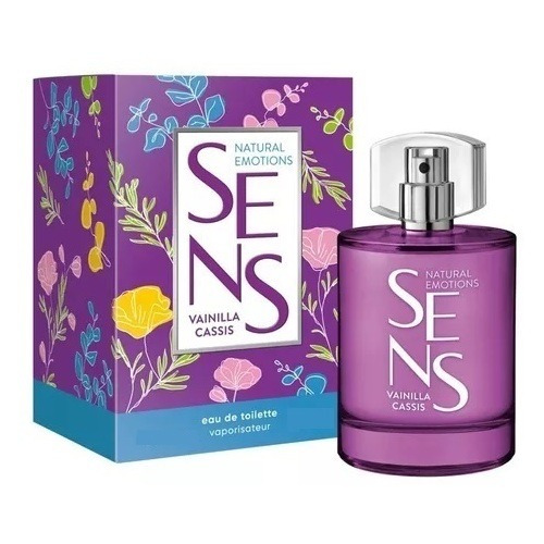 Perfume Sens Natural Emotions Vainilla Cassis  Edt 50ml