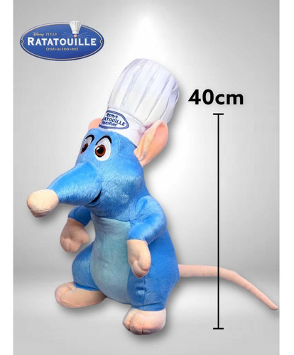 Brinquedo de pelúcia Remy Chefcito Ratatouille Mouse