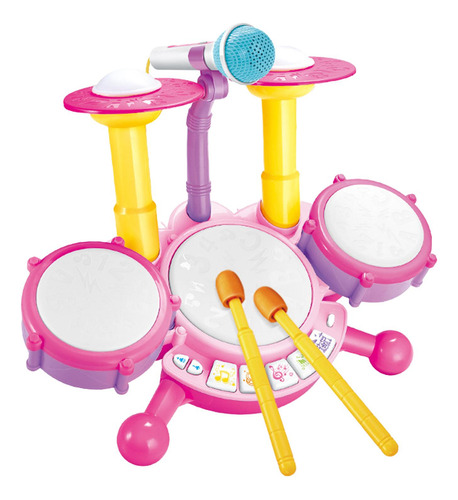 Juego De Batería Para Niños, Instrumento Musical, Juguete