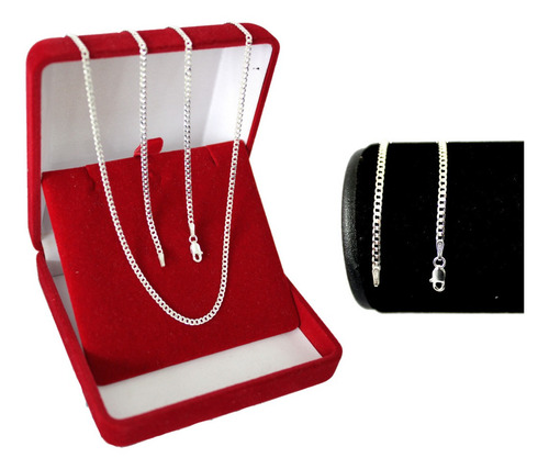Conjunto Prata 925 Corrente E Pulseira Escama De Peixe Fina