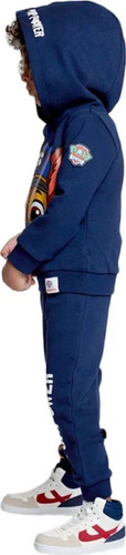 Pants Completo Paw Patrol Conjunto Deportivo Niños 1198231 Azul Oscuro Liso 1 Año
