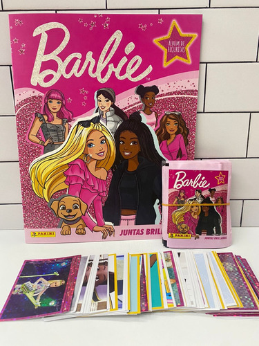Figuritas Album Barbie +50 Figuritas Sin Repetir +10 Sobres 