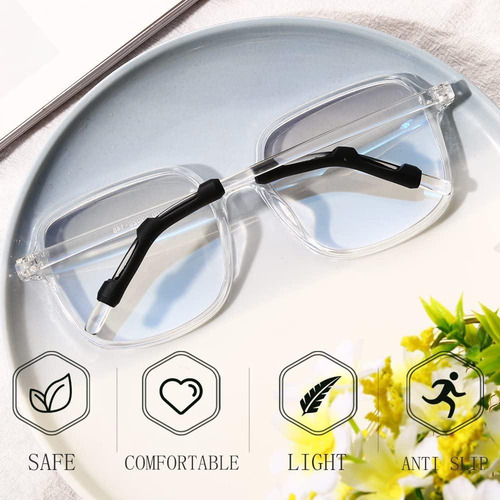 Consejos Para Patillas De Gafas Igeyzoe, 16 Pares Silicona
