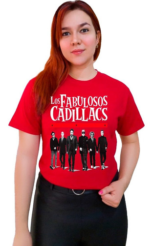 Polera Los Fabulosos Cadillacs Concierto Banda De Rock C-831