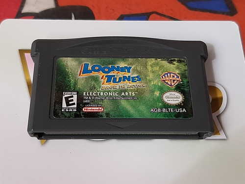 Looney Tunes Back In Action En Español,original,ds,gba Y Sp (Usado)