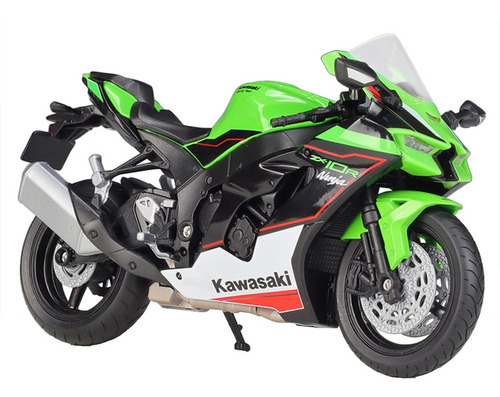 Kawasaki Ninja Zx-10r Miniatura Metal Moto Adornos Coleccion