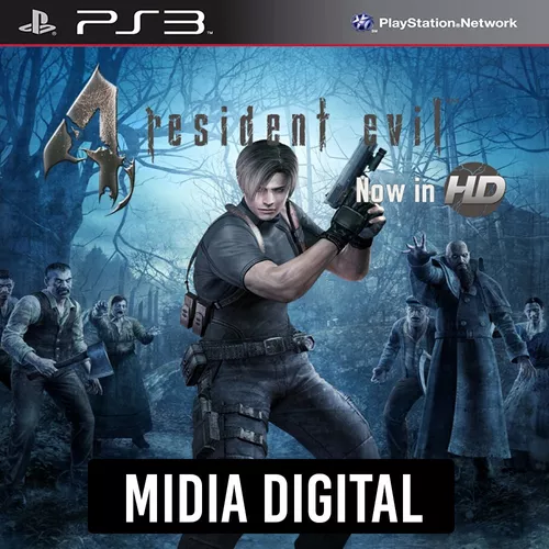 Jogo Ps4 Resident Evil 4 Mídia Física Original - Desconto no Preço