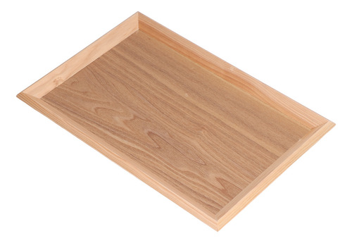 . Bandeja M For Servir, 36,5 X 27 Cm, De Madera, Sencilla,