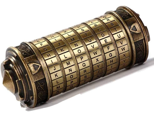 Cajas De Rompecabezas Cryptex Da Vinci Code Mini Cryptex Loc