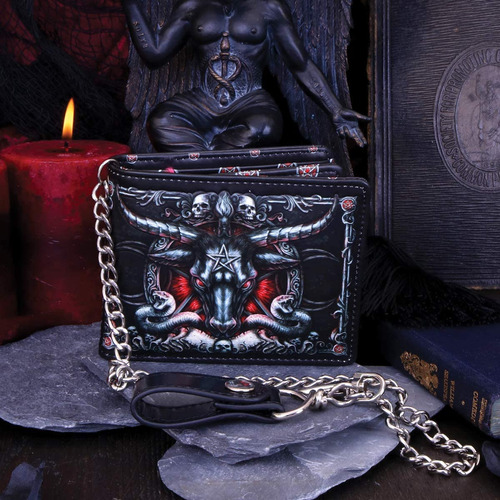 Cartera Nemesis Now Baphomet, Negra, Talla Única