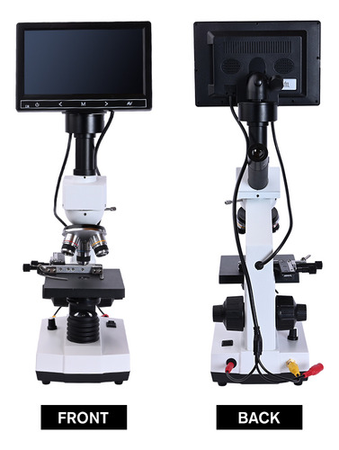 Microscopio Laboratorio Profesional Pantalla Lcd 7 Pulgadas