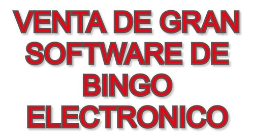 Imagen 1 de 6 de Software Bingo 75 Balotas Electronico