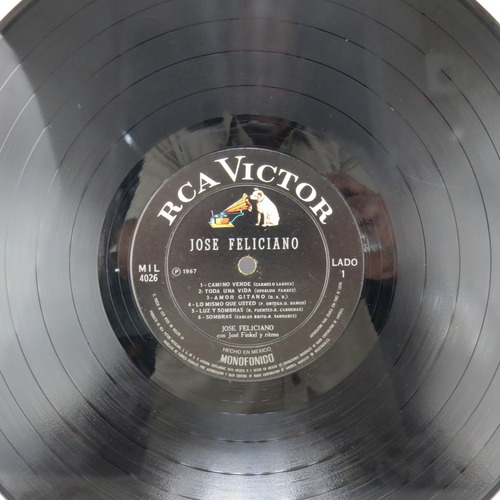 D3255 José Feliciano -- Feliciano Y Su Musica Excitante Lp (Usado)