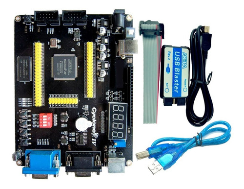 Fpga Altera Cyclone Iv + Usb Blaster: Tarjeta De Desarrollo