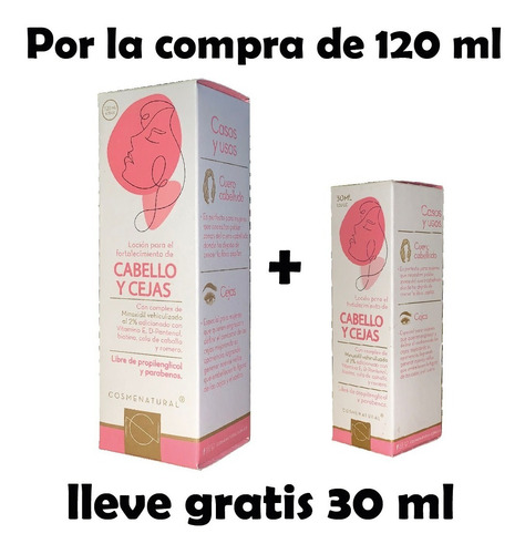 Pack Cabello/ceja Muj 120+30 Ml - mL a $266