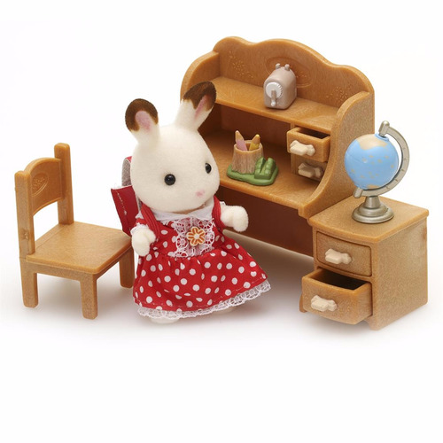 Sylvanian Families Hermana Familia De Conejos Escritori 5016