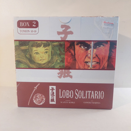 Lobo Solitario Lone Wolf Box Set 2 Panini Manga Vol 10-19