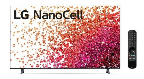 Imagem 1 de 4 de Smart Tv LG 65 4k Nanocell 65 Nano 75 Hdmi 2.0 Thinqai Smart