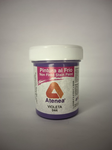 Pintura Al Frío Atenea Violeta 100% Original Pack 2unids