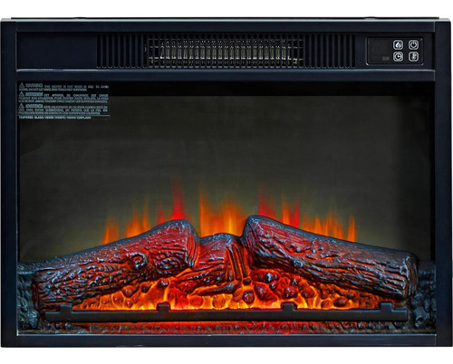 Chimenea Eléctrica Zolyndo Ep24 1400w Pared Negro
