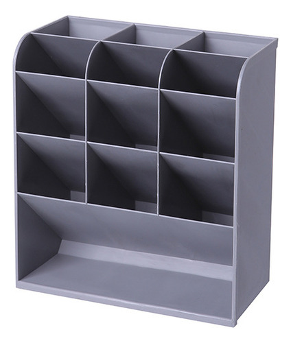 13 Grid Grey - Porta-canetas Organizador De Mesa Com Vários