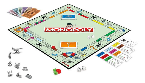 Juego De Mesa Hasbro Gaming Monopoly Clásico C1009 Español (Usado)