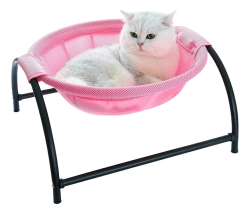 Casa Y Cama Para Gato Perro .cama Hamaca Para Mascotas Rosa