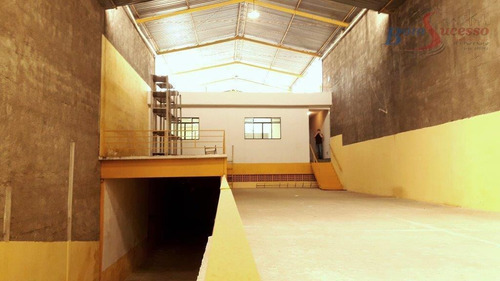 Galpão Para Alugar, 1100 M² Por R$ 17.000,00/mês - Vila Prudente - São Paulo/sp - Ga0124