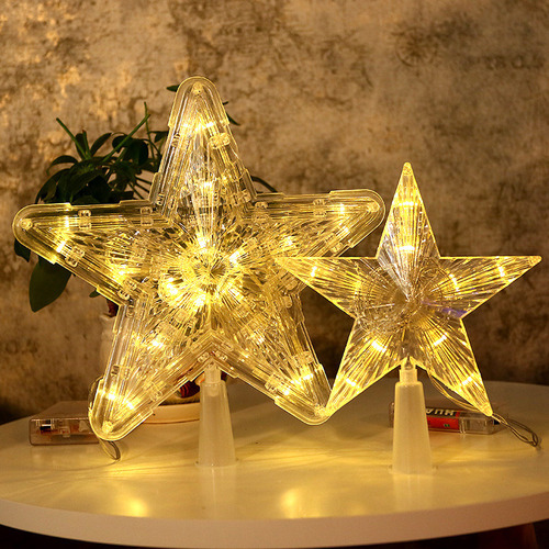 Luces Led Con Forma De Estrella Luminosa Para Decoración De