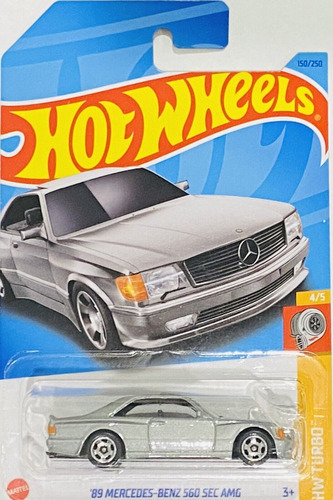Hot Wheels: 89 Mercedes-benz 560 Sec Amg 