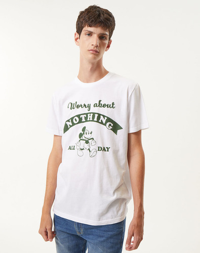 Imagen 6 de 7 de Remera Estampada Mc Disney Blanco