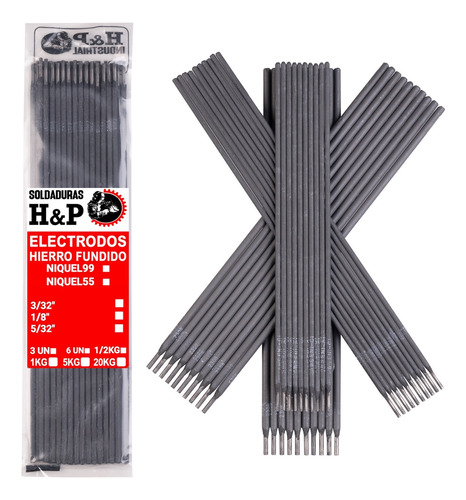 Electrodo De Soldadura Hierro Fundido 5/32 (4.0mm)1 Kilo