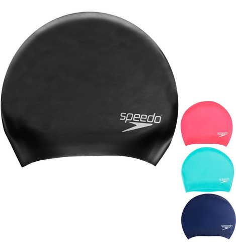 Gorra Speedo Para Pelo Largo Silicona Natacion Piscina