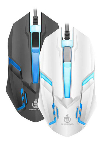Imagen 3 de 4 de Mouse Gamer Urbanite 2400 Dpi Led Retroiluminado Skyway