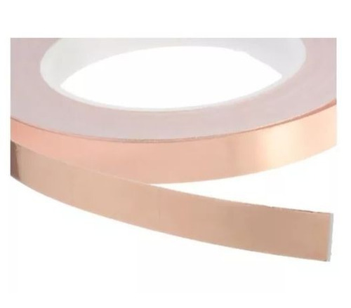 Fita Cobre Adesiva Guitarra Baixo 5m X 12mm - Frete 10 Reais