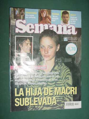 Revista Semana 1059 Macri Silvina Luna Miguel Castellano