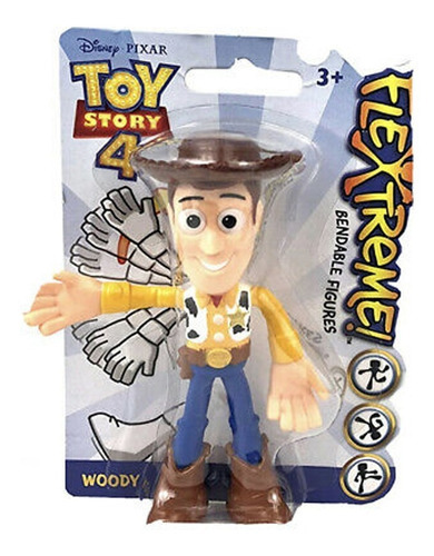 Toy Story - Woody - 10 Cm - Flextreme - Disney