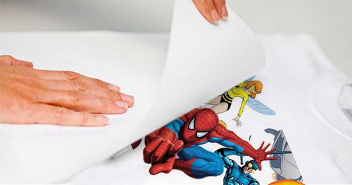 Papel Transfer A4 , Para Estampar Prendas Claras De Algodon