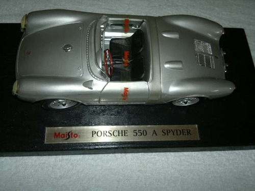 Carrinho Porsche Spyder 550 Escala 1/18 Usado!
