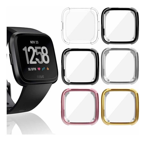 Protector De Pantalla Para Fitbit Versa 2 Silicona Tpu