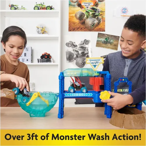 Monster Jam Megalodon Monster Wash Incluye Water | MercadoLibre