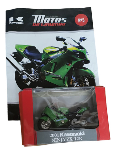 Colección Motos De Leyenda Kawasaki 2001 Ninjazx-12 Yrevista