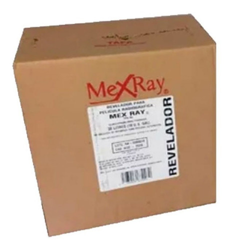 Imagen 1 de 1 de Revelador Para Rx Mexray Para 40 Lts Facturado