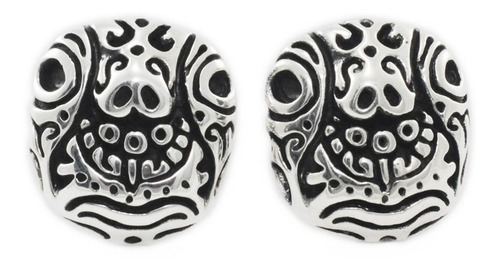 Aretes Tortuga - Ayotl En Plata 0.925. 