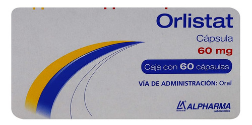 Orlistat (alpharma) Caja C/60 Cápsulas De 60 Mg C/u