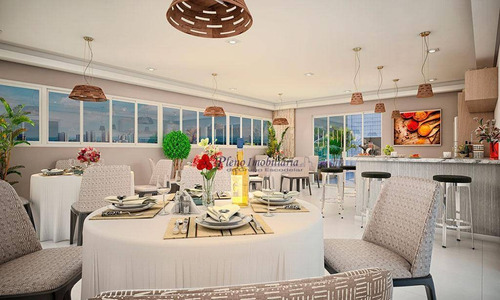 Imagem 14 de 30 de Apartamento Duplex Com 4 Dormitórios Sendo 2 Suítes, À Venda, 188 M² Por R$ 1.592.820 - Vila Guilhermina - Praia Grande/sp - Ad0008