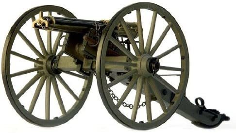Pistolas De La Historia Guerra Civil Gatling Gun Metal Model