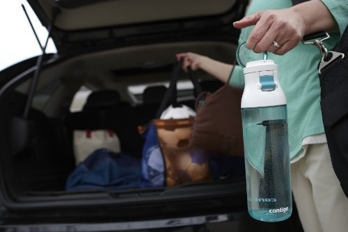 Botella De Agua Reutilizable Contigo Jackson 24 Oz De Jade G